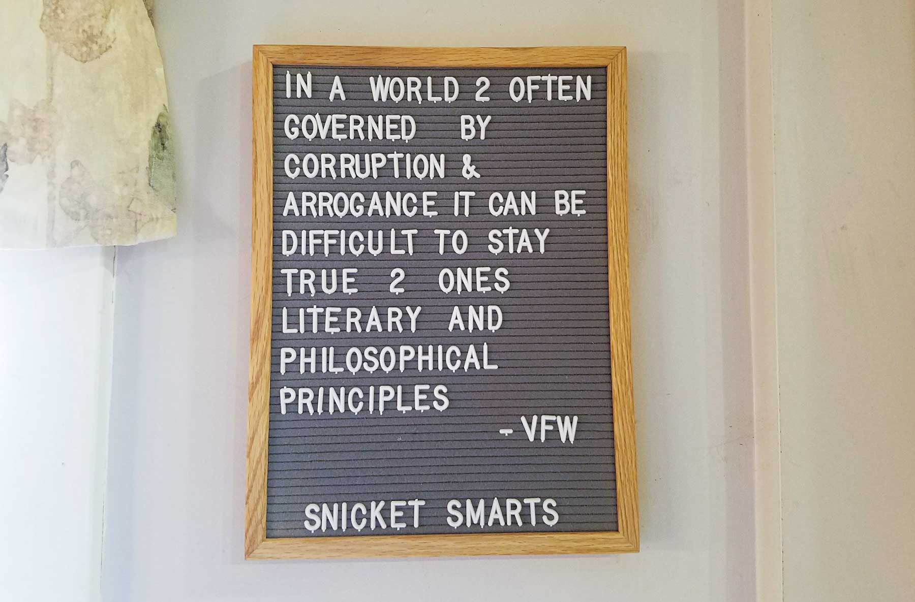 snicket smarts quote